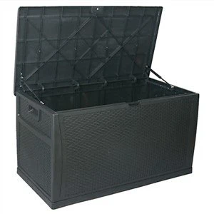 Hộp lưu trữ ngoài trời kiểu mây có bản lề 450l