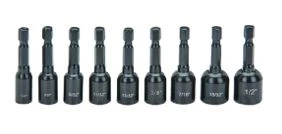 Bộ định hình đai ốc từ tính thay đổi nhanh 9 mảnh SAE